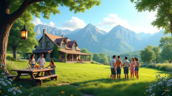 Séjours en gîte de groupe pour vos événements et vacances